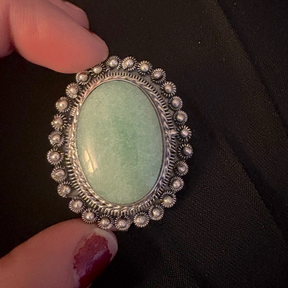 Mexican inspired, hand made. Vintage. “Poison pocket” ring.